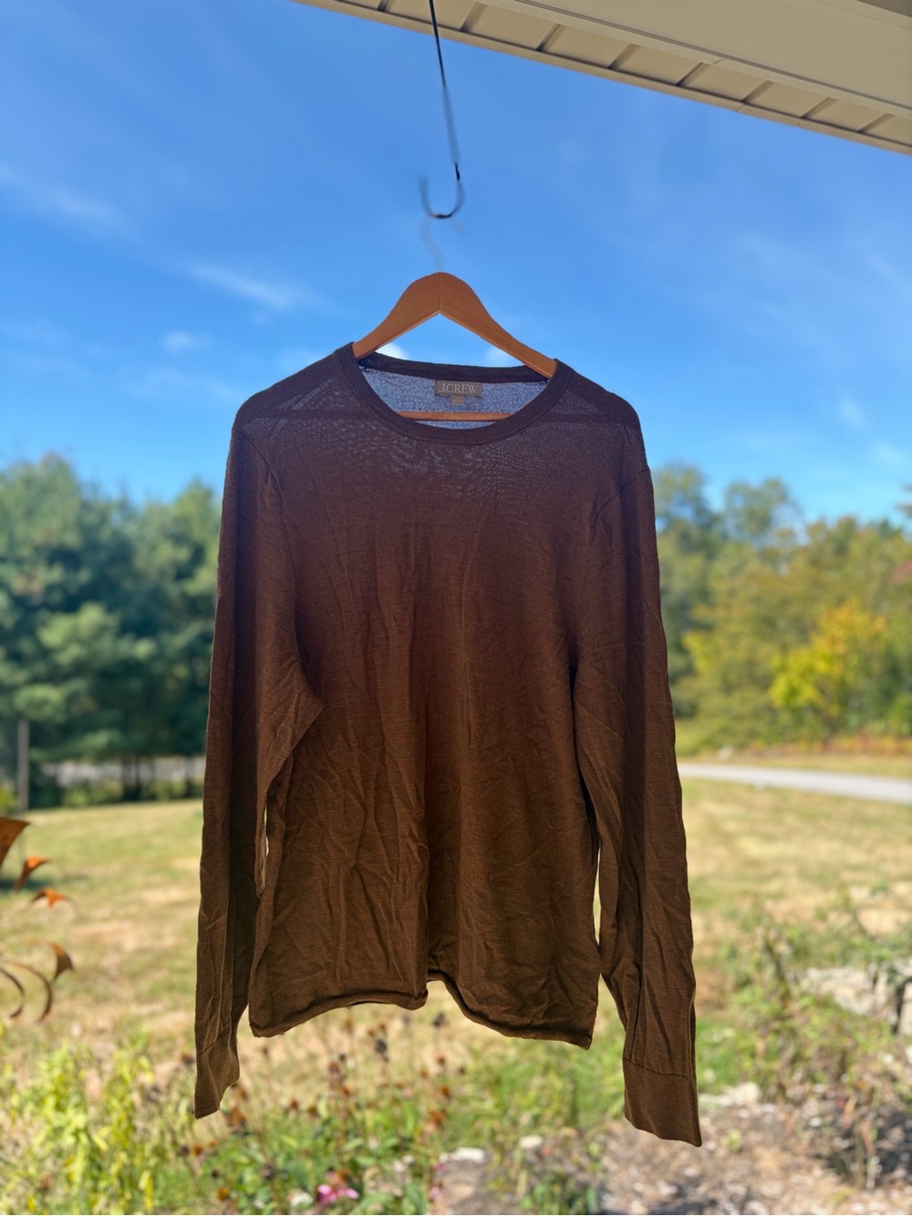 J. Crew Brown Women's Lightweight Sweater Top